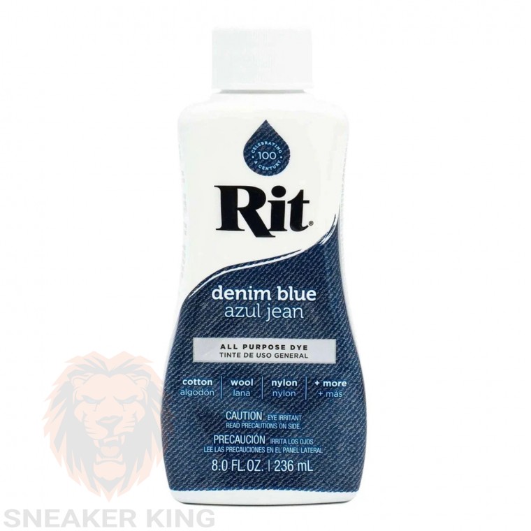 Барвник для натуральних тканин RIT All-Purpose Dye Denim Blue (джинсовий), 236 мл